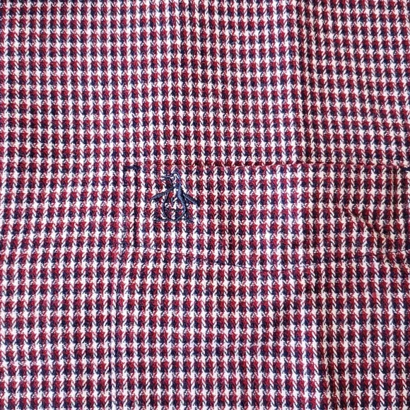 Penguin Heritage Slim Fit Flannel Shirt Sz XXL - Picture 7 of 7